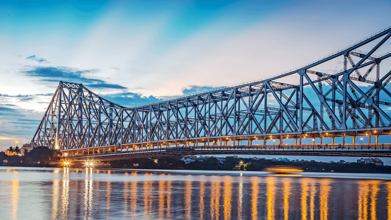 Kolkata landmark illustration